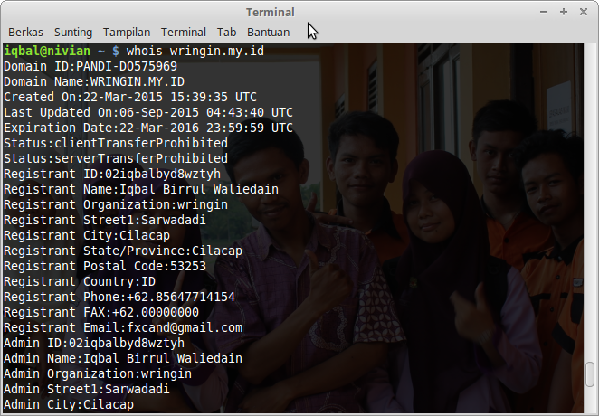 Cek Whois