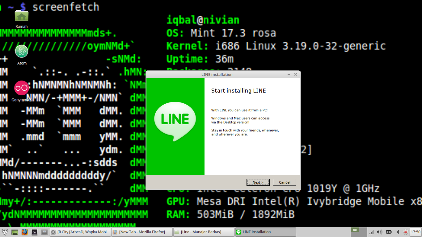 Install Line